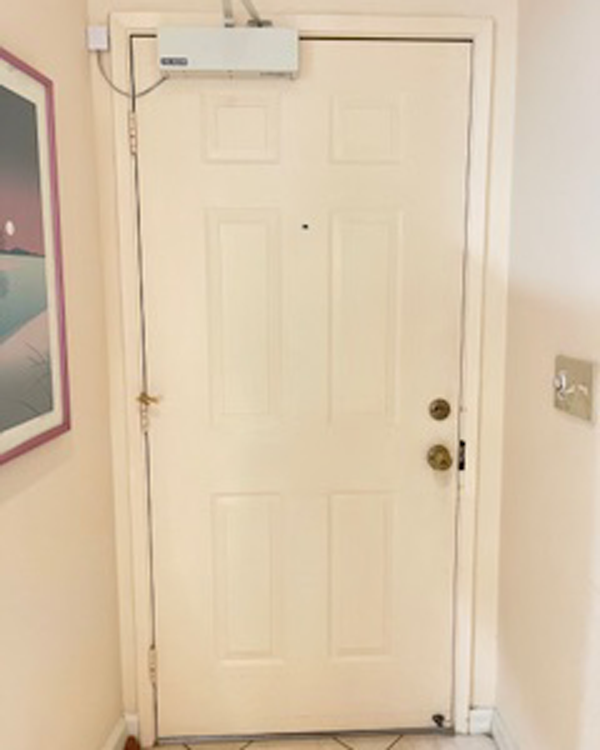 Open Sesame Door installation