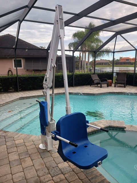 Reigning Mobility installed Jacuzzi Lifts