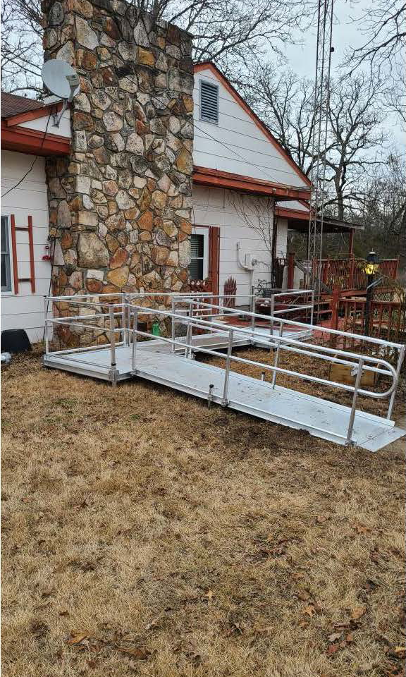Wheel Chair Ramp installed