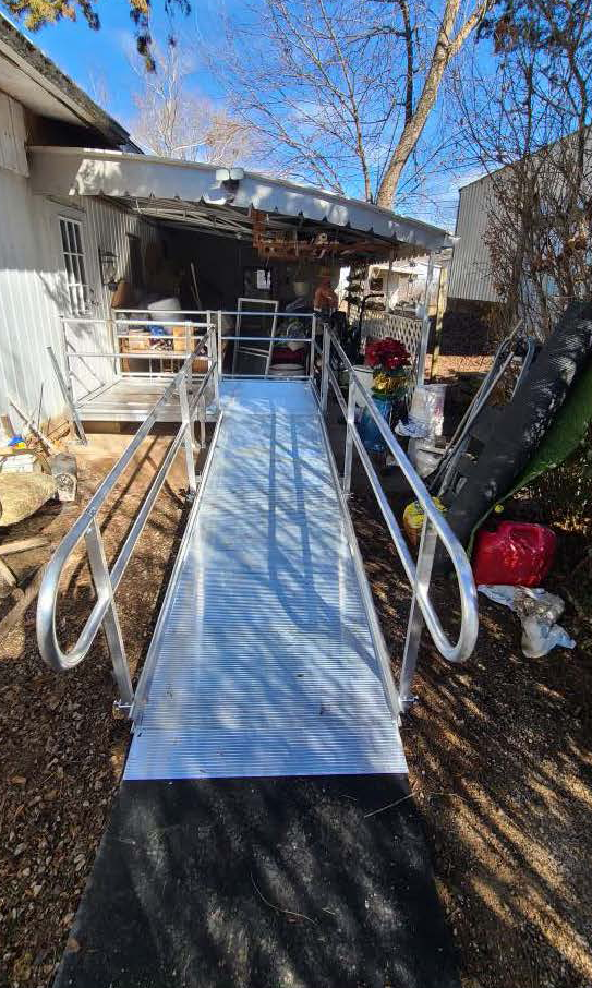 Wheel Chair Ramp installed