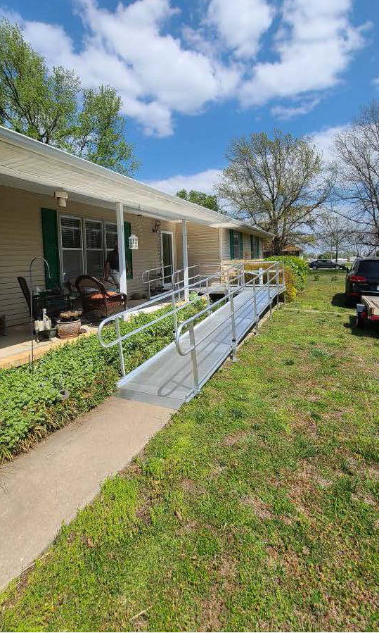 Wheel Chair Ramp installed
